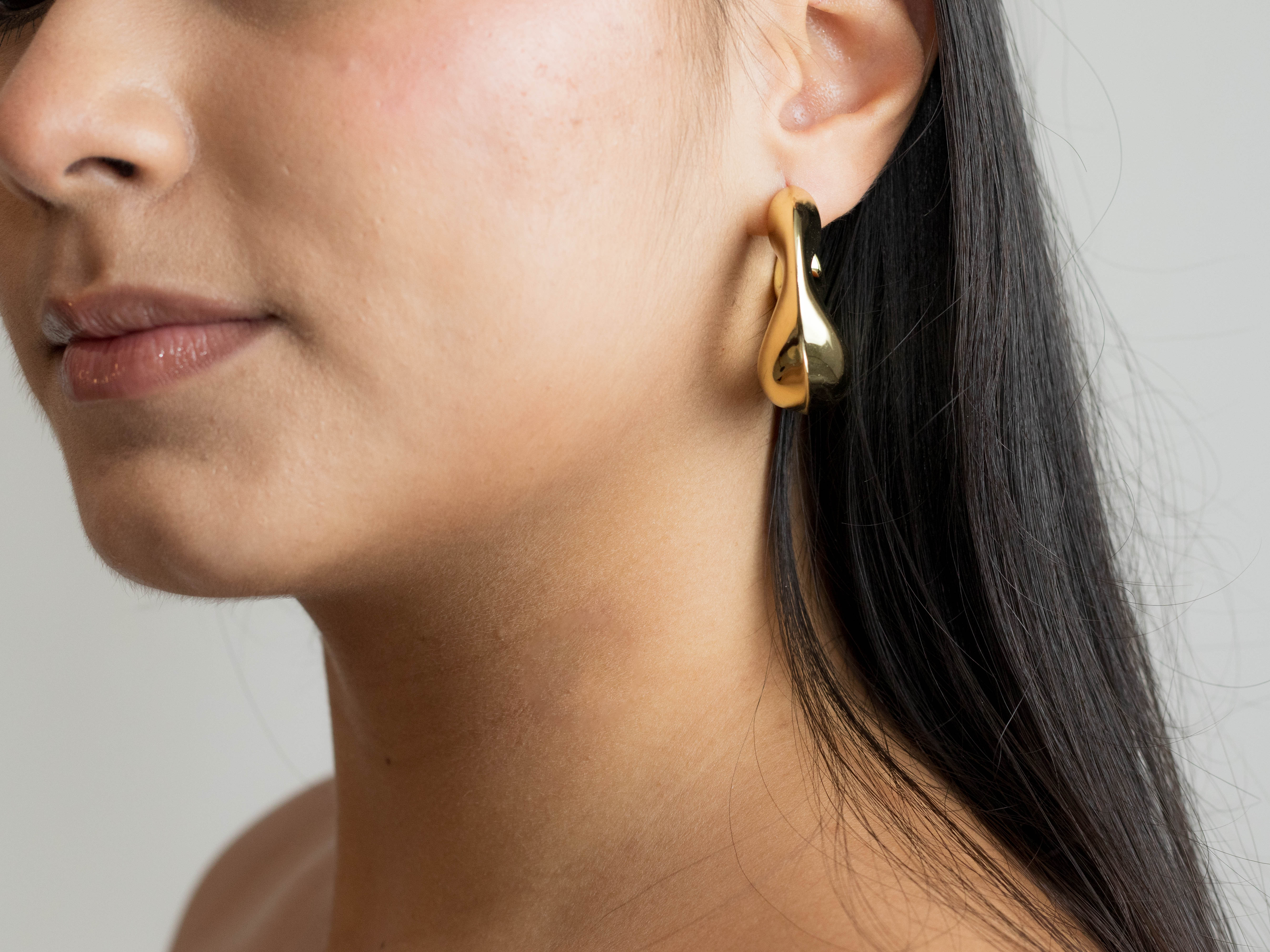 Aretes candonga curva - Image 2