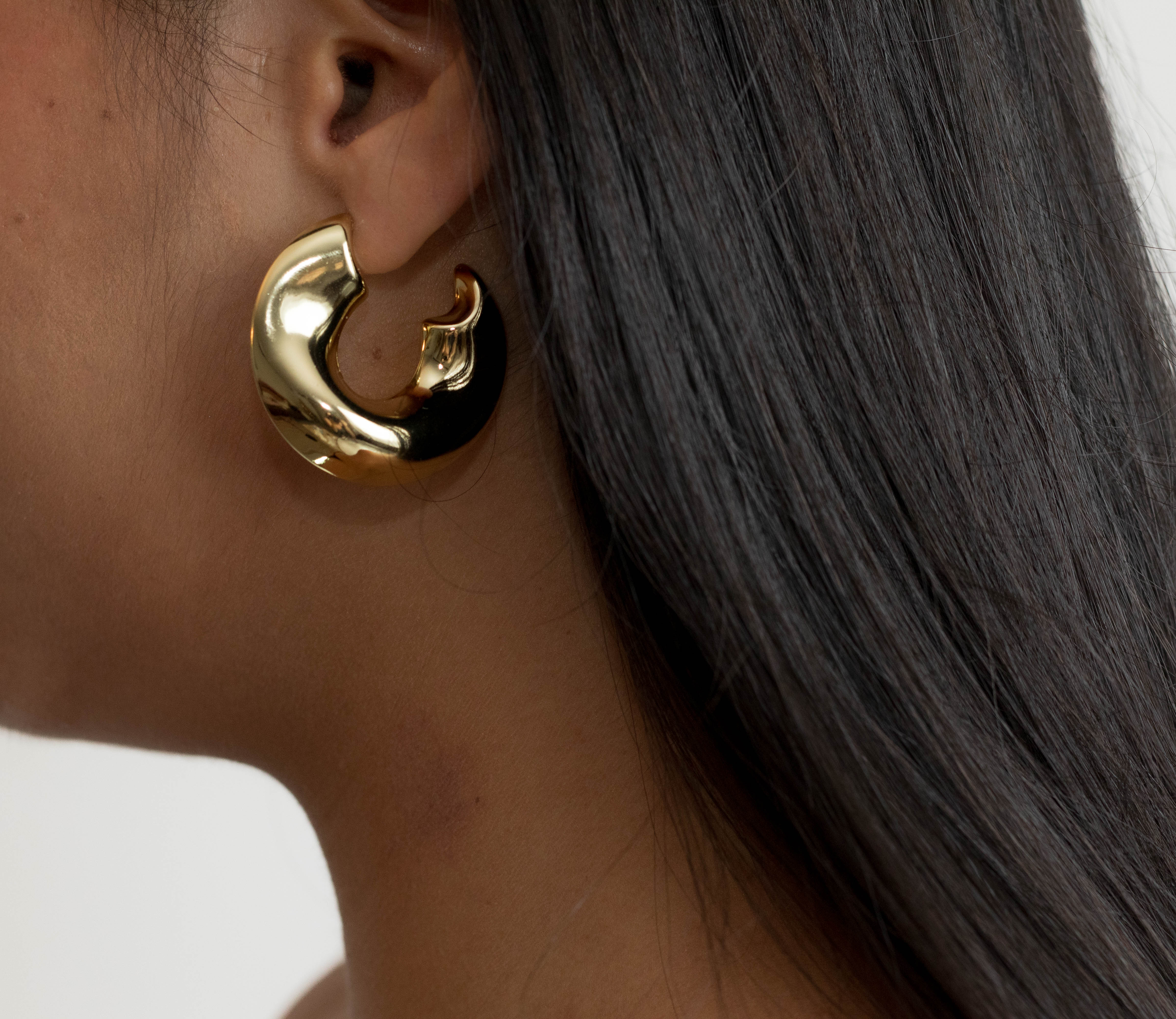 Aretes candonga curva - Image 3