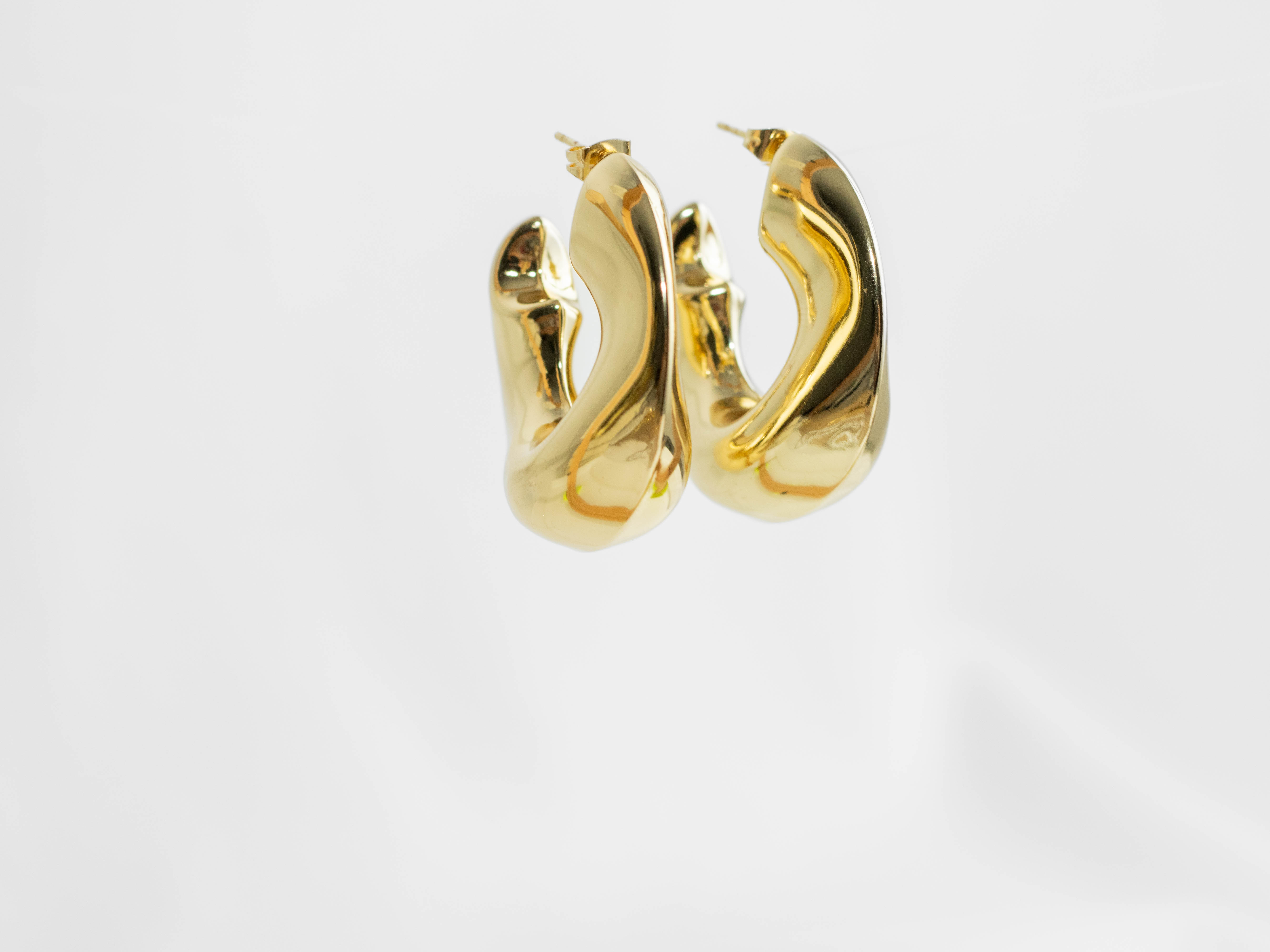 Aretes candonga curva