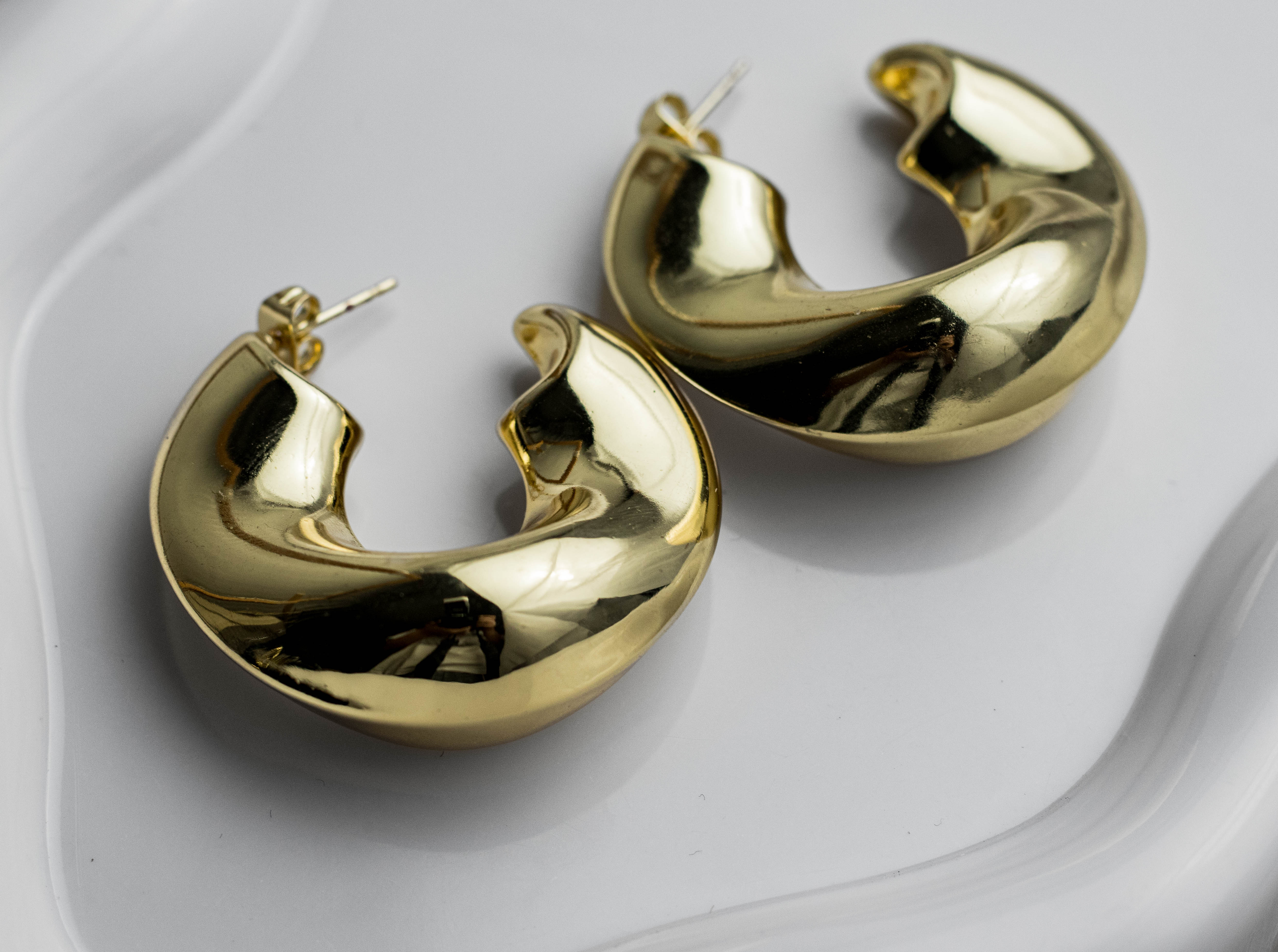 Aretes candonga curva - Image 4