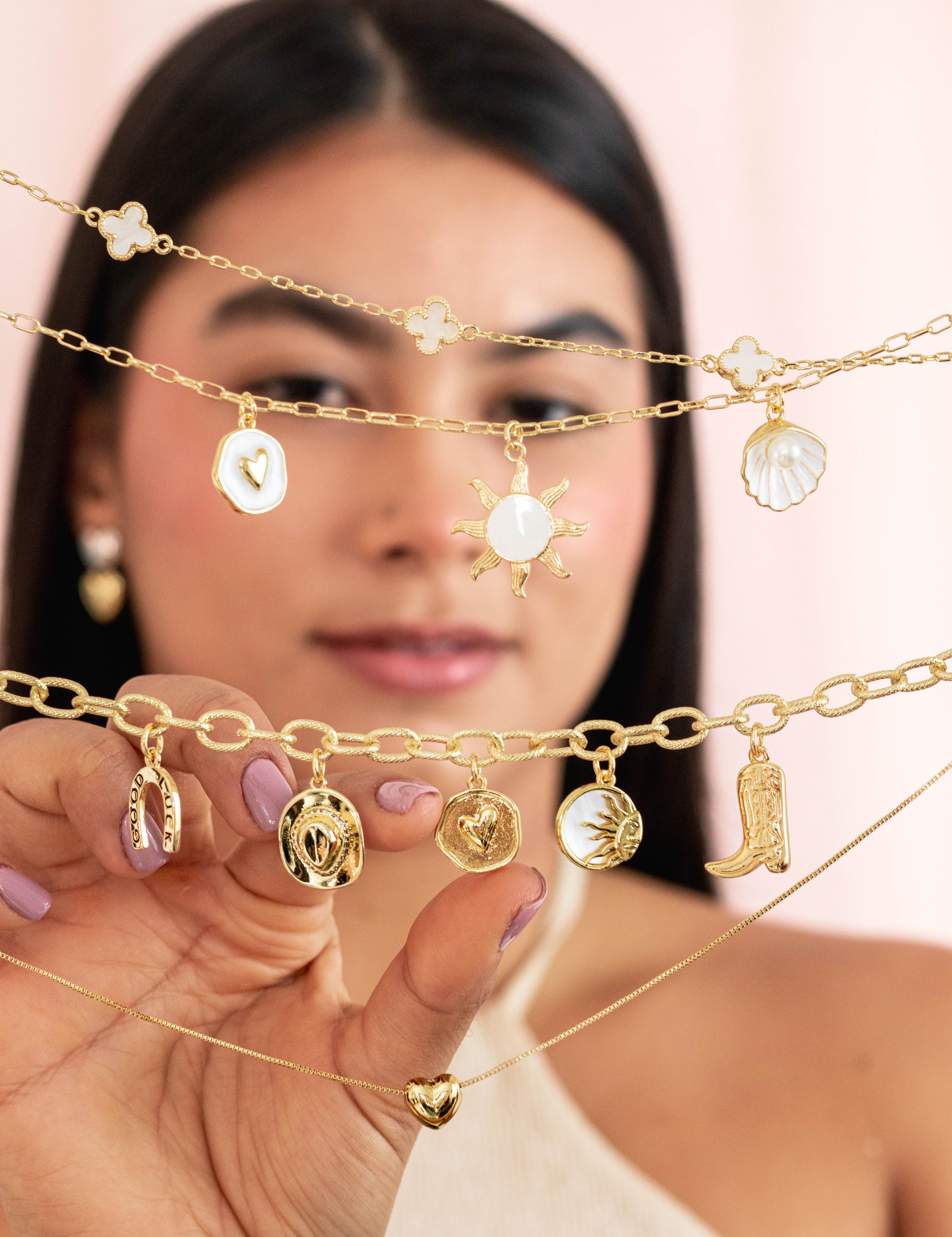 Collar 5 dijes vaquero