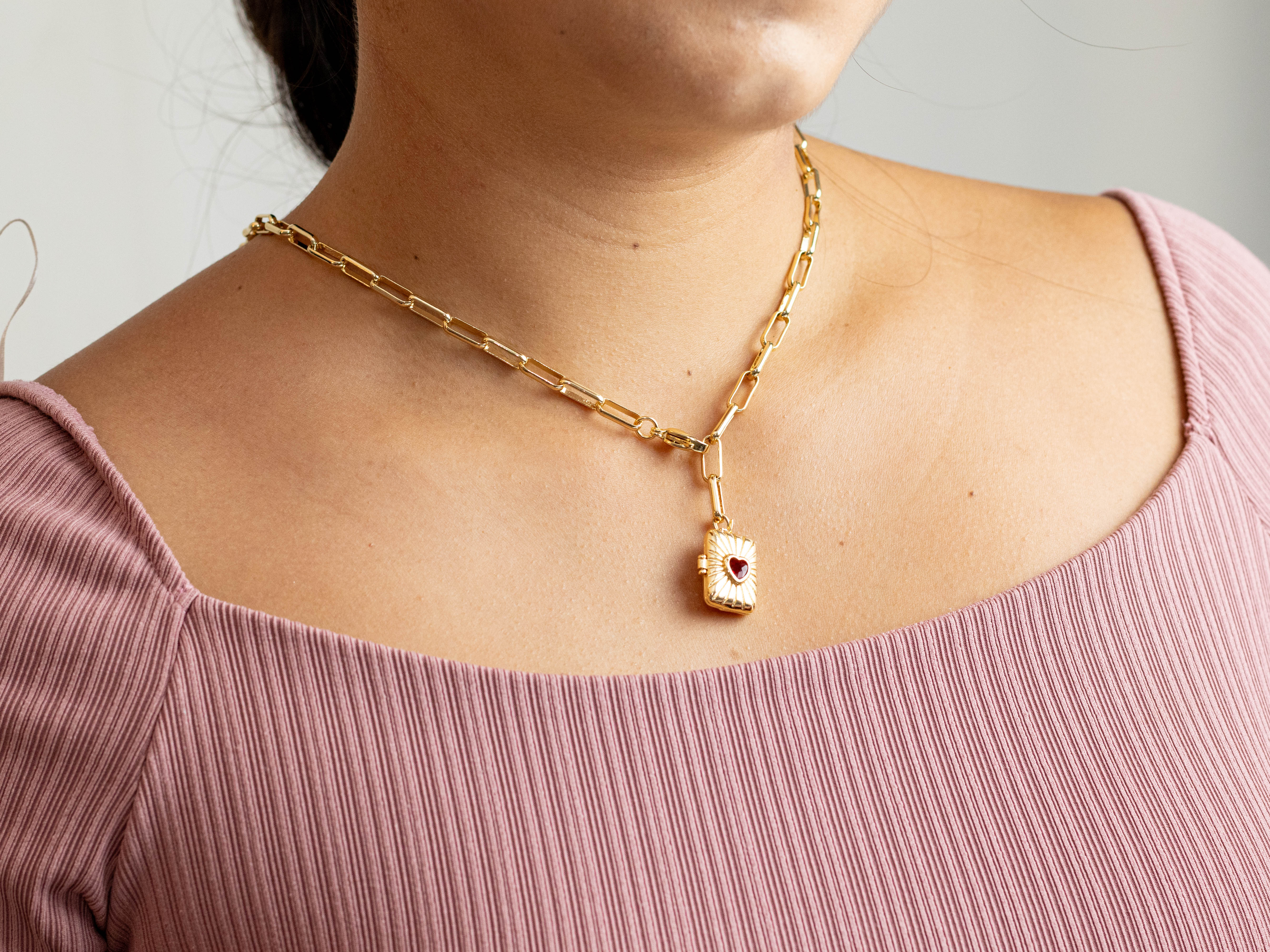 Collar relicario topos - Image 2