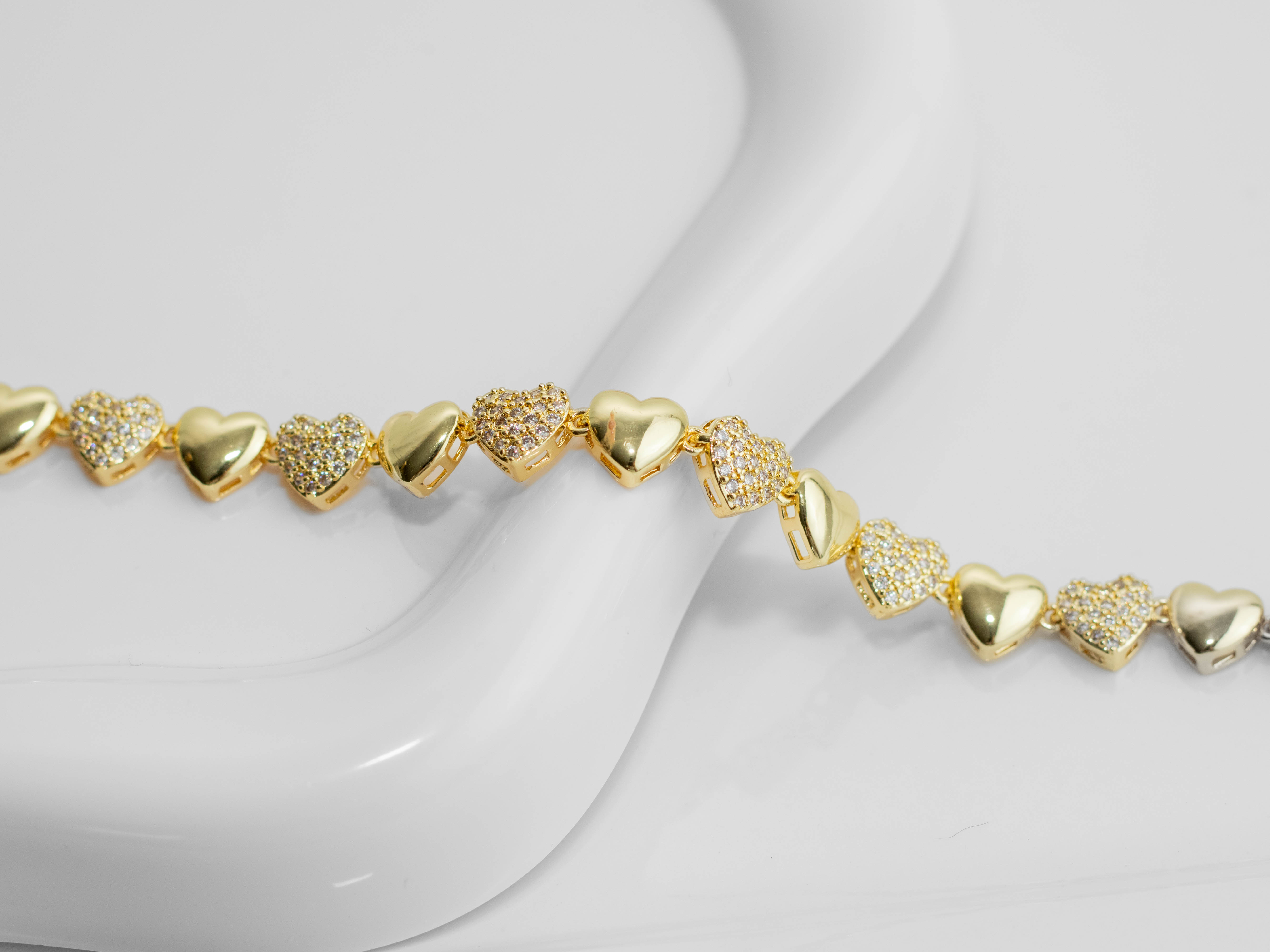 Pulsera circones de corazón 