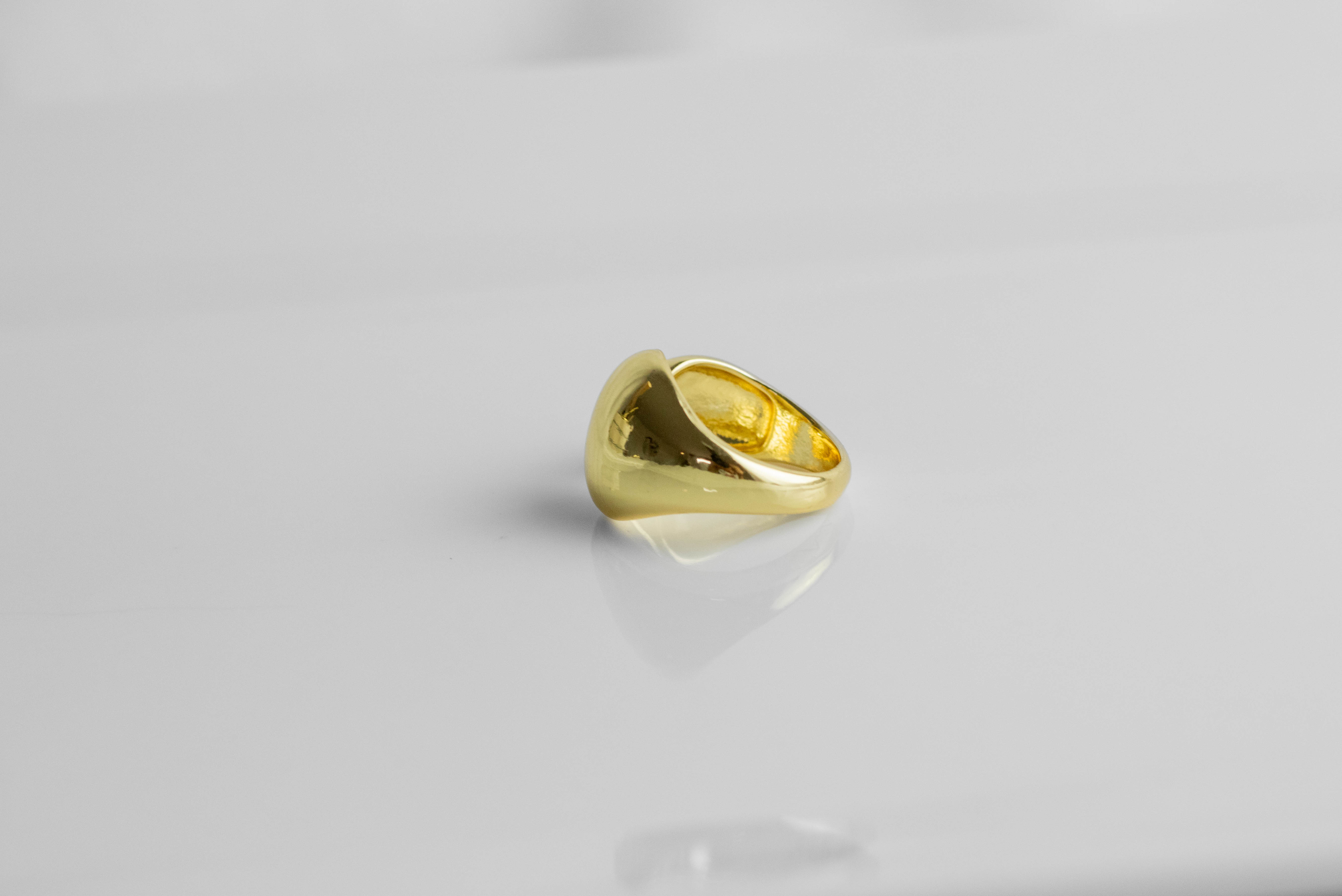 Anillo gota dorado - Image 4