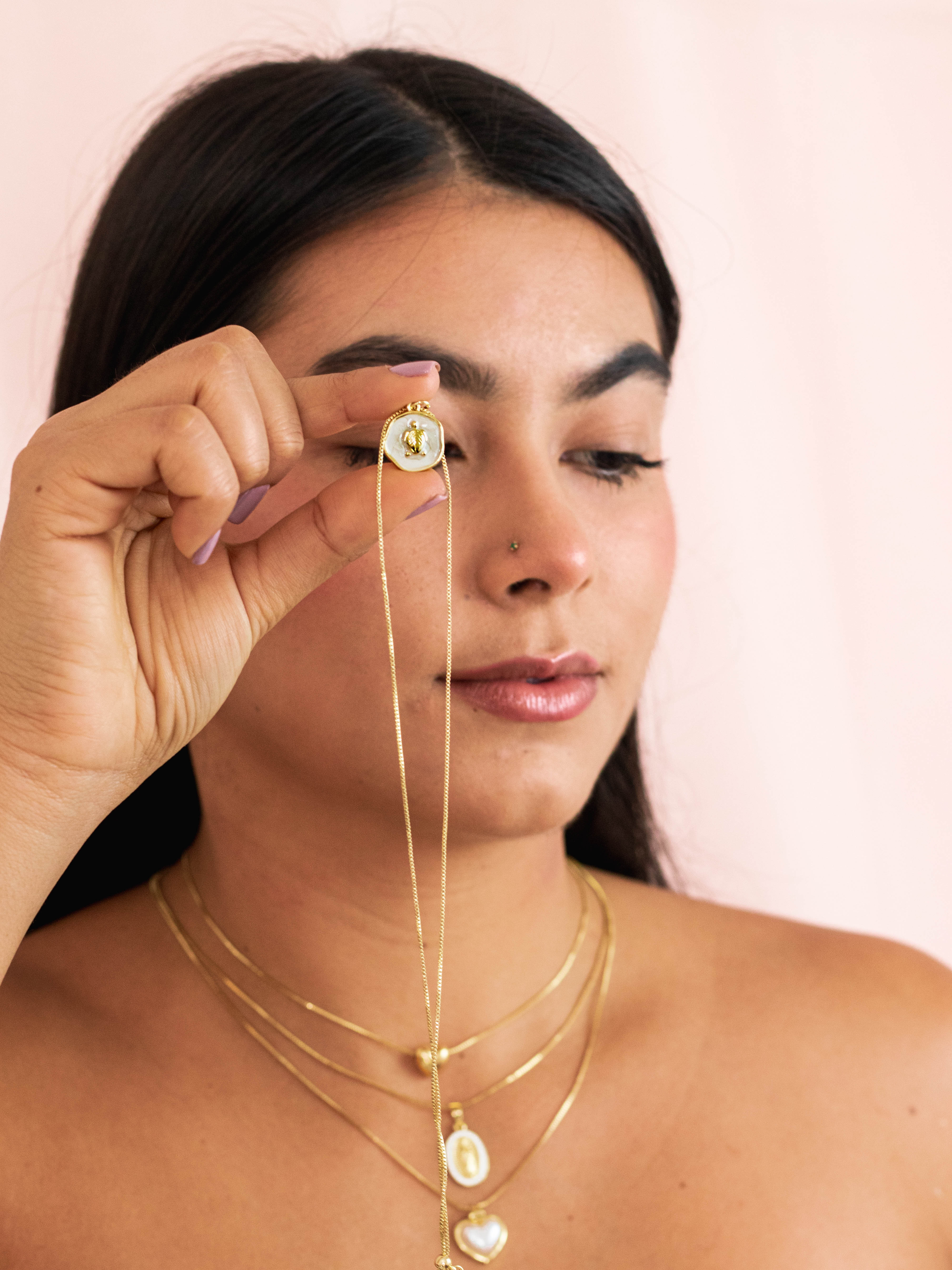 dije corazon 2d y tortuga 2d