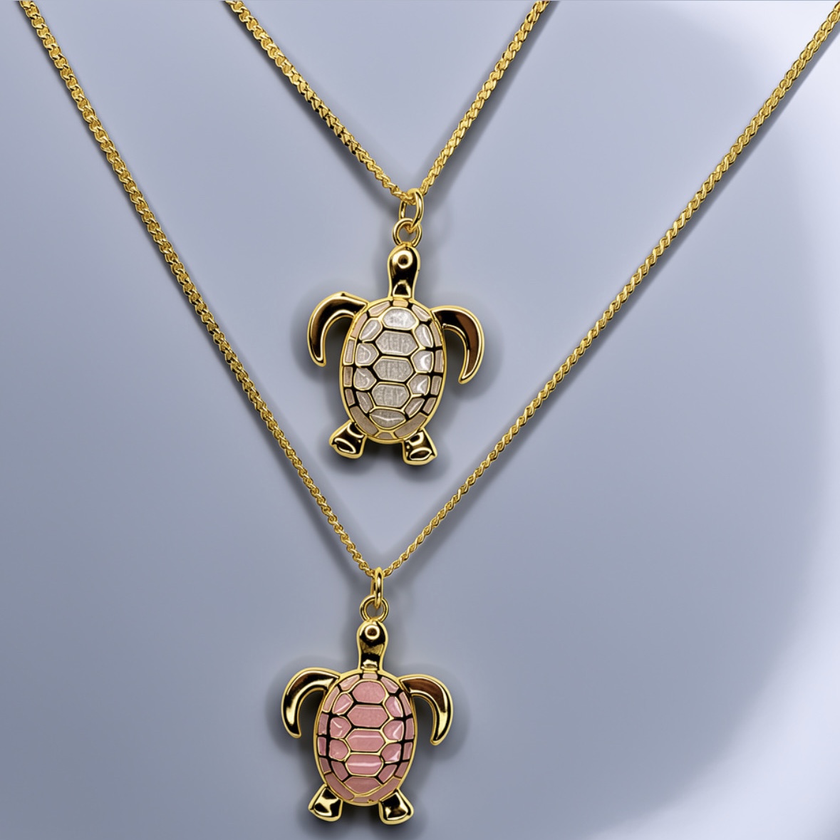 Cadena tortuga rosada - Image 3