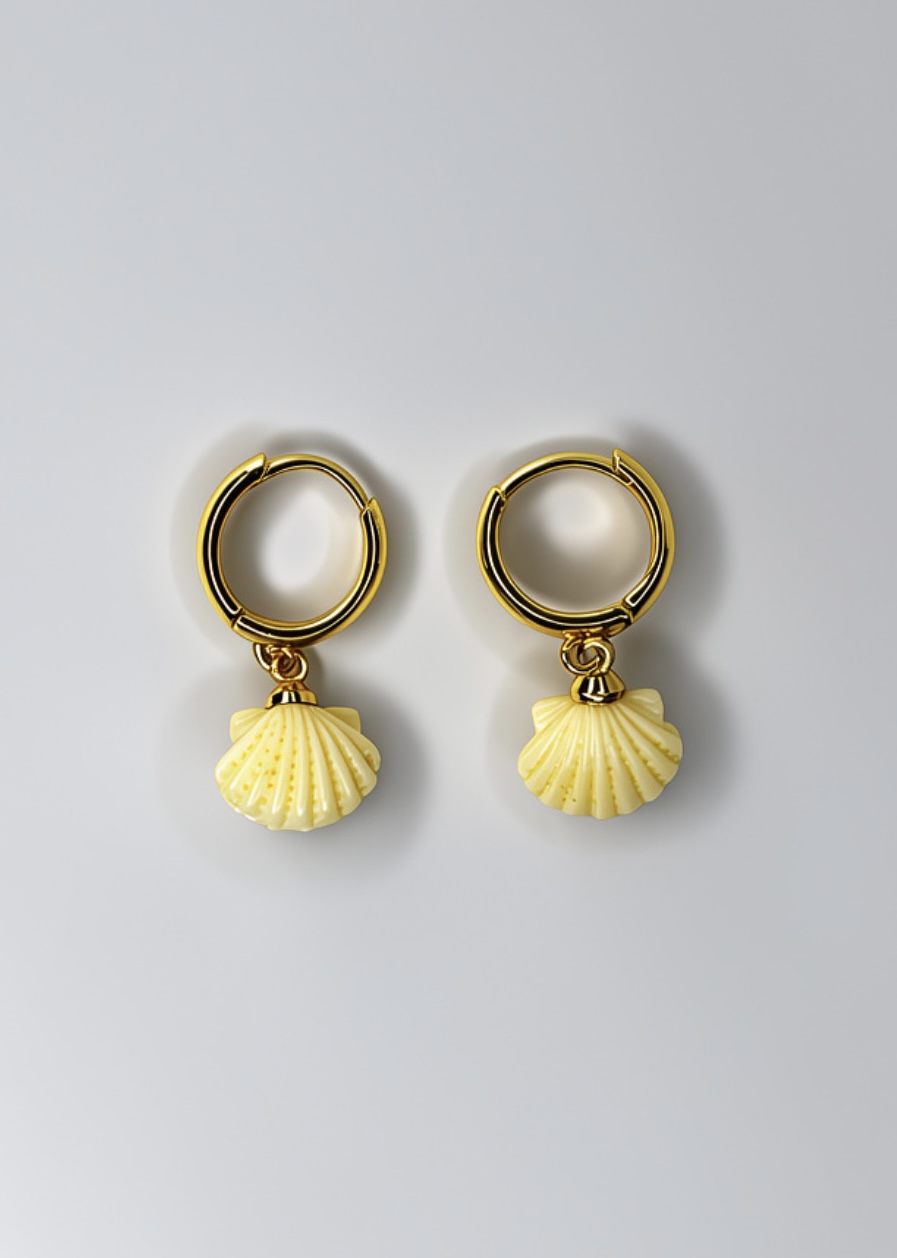 Aretes de concha
